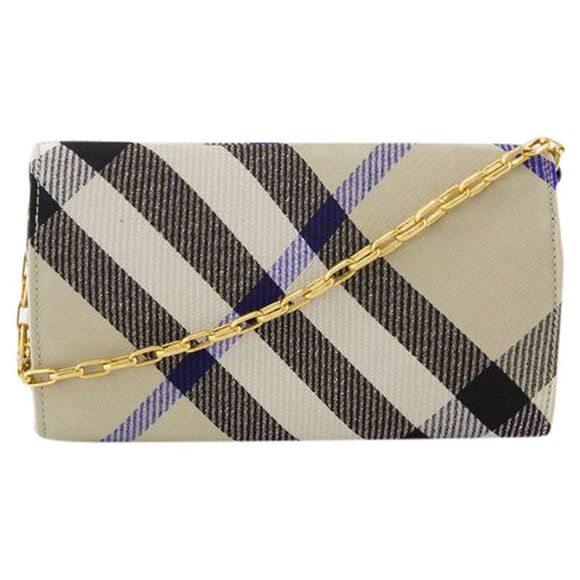 Rocking Horse Wallet On Chain - Burberry - Synthetic - Neutral - Picture 3 of 4